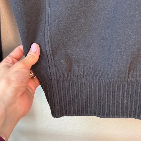 Lululemon Zip-Up Jacket Fitted Black size 8 Medium - Picture 7 of 11